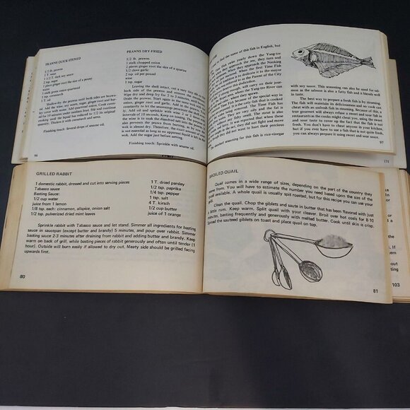 Nitty Gritty Productions 1970s - The Wok Chinese - Charcoal BBQ - Cookbooks Set - Picture 11 of 12
